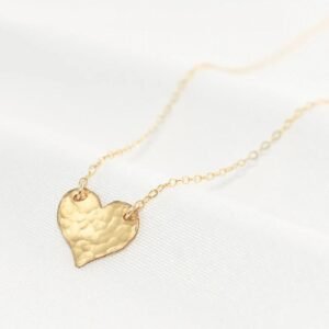Hammered Love Pendant