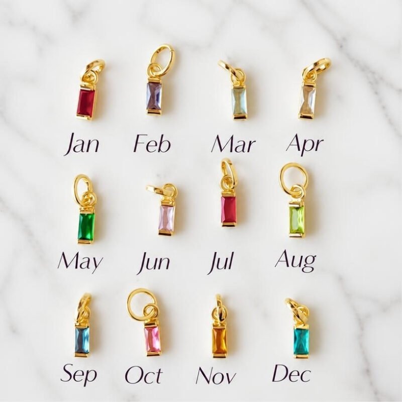 Custom Birthstone Necklace
