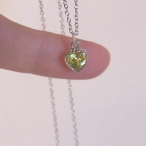 925 Sterling Silver Heart Necklace
